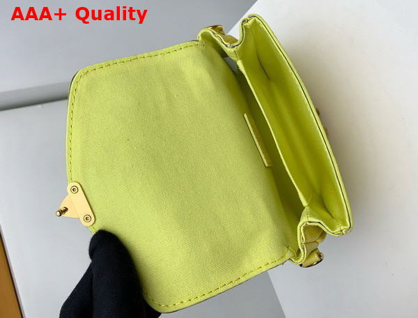 Louis Vuitton Micro Metis Yellow Monogram Empreinte Leather M81407 Replica