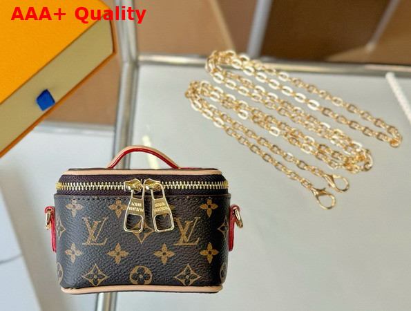 Louis Vuitton Micro Vanity Case in Monogram Coated Canvas M03772 Replica