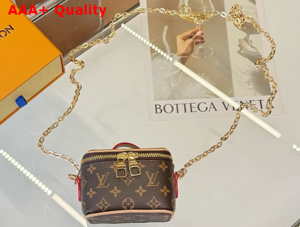 Louis Vuitton Micro Vanity Case in Monogram Coated Canvas M03772 Replica