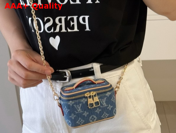 Louis Vuitton Micro Vanity Case in Monogram Coated Canvas M03772 Replica