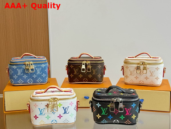Louis Vuitton Micro Vanity Case in Monogram Coated Canvas M03772 Replica