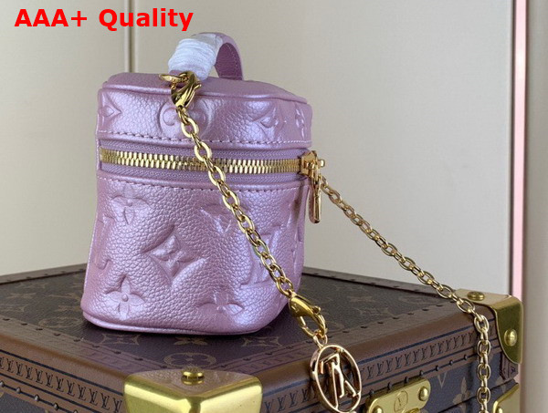 Louis Vuitton Micro Vanity Wisteria Monogram Empreinte Leather M82168 Replica