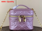 Louis Vuitton Micro Vanity Wisteria Monogram Empreinte Leather M82168 Replica