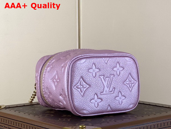 Louis Vuitton Micro Vanity Wisteria Monogram Empreinte Leather M82168 Replica