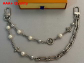Louis Vuitton Midnight Pearl Chain Bag Charm M02758 Replica