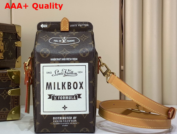 Louis Vuitton Milk Bag in Monogram Coated Canvas M29326 Replica