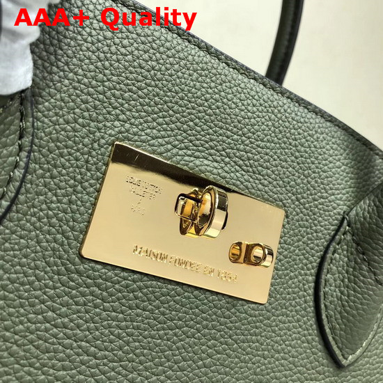 Louis Vuitton Milla PM Green Veau Nuage Calf Leather Replica
