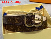 Louis Vuitton Mini 25mm Belt Monogram Canvas M9584W Replica