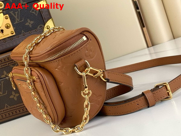 Louis Vuitton Mini Bumbag Cognac Monogram Empreinte Leather M12753 Replica