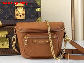 Louis Vuitton Mini Bumbag Cognac Monogram Empreinte Leather M12753 Replica