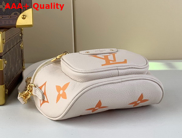 Louis Vuitton Mini Bumbag in Gradient Neutral Monogram Empreinte Leather M82208 Replica