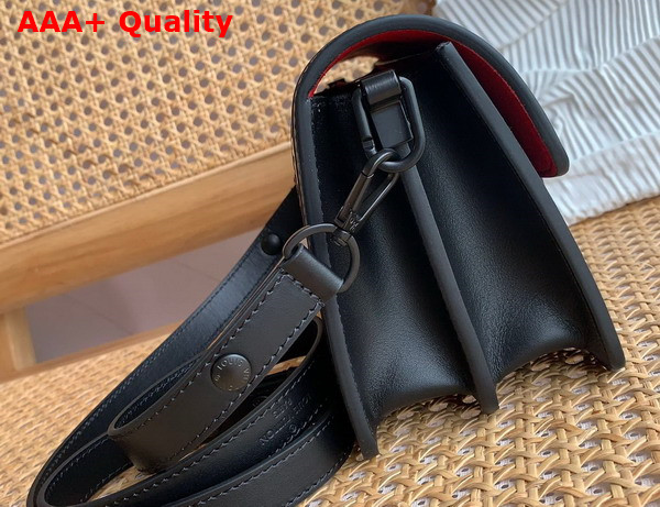 Louis Vuitton Mini Dauphine Black See Through Signature Leather Replica