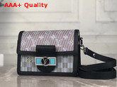 Louis Vuitton Mini Dauphine Handbag Monogram LV Pop Blue M55454 Replica