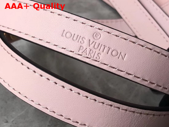 Louis Vuitton Mini Dauphine Handbag Pink Monogram Vernis Leather Replica