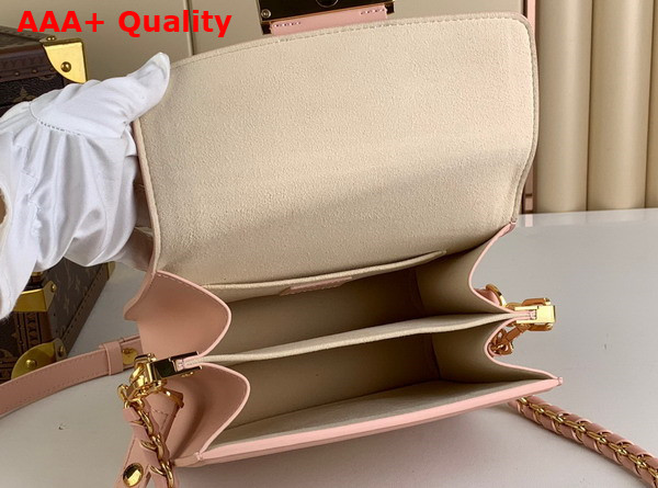 Louis Vuitton Mini Dauphine Handbag in Pink Epi Grained Cowhide Leather M23558 Replica