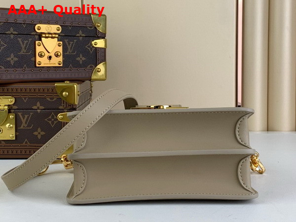 Louis Vuitton Mini Dauphine Handbag in Poivre Brown Epi Grained Cowhide Leather M23559 Replica