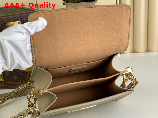 Louis Vuitton Mini Dauphine Handbag in Poivre Brown Epi Grained Cowhide Leather M23559 Replica