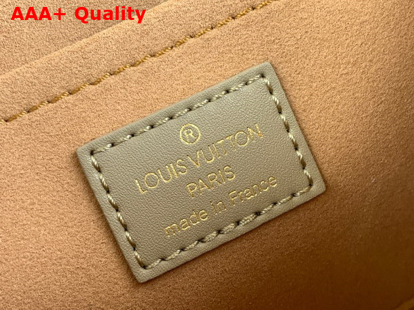 Louis Vuitton Mini Dauphine Handbag in Poivre Brown Epi Grained Cowhide Leather M23559 Replica