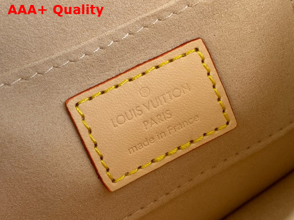 Louis Vuitton Mini Dauphine Multicolor Beige Monogram Jacquard Fabric M24841 Replica