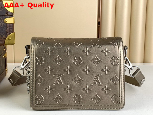 Louis Vuitton Mini Dauphine in Light Gold Calfskin M21740 Replica