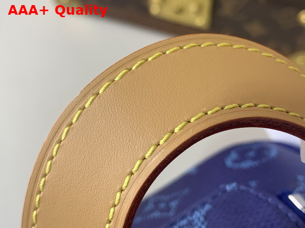 Louis Vuitton Mini Dopp Kit in Ocean Blue Monogram Heritage Coated Canvas M26872 Replica