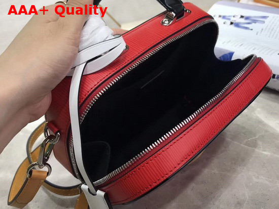 Louis Vuitton Mini Luggage Red Epi Leather Replica