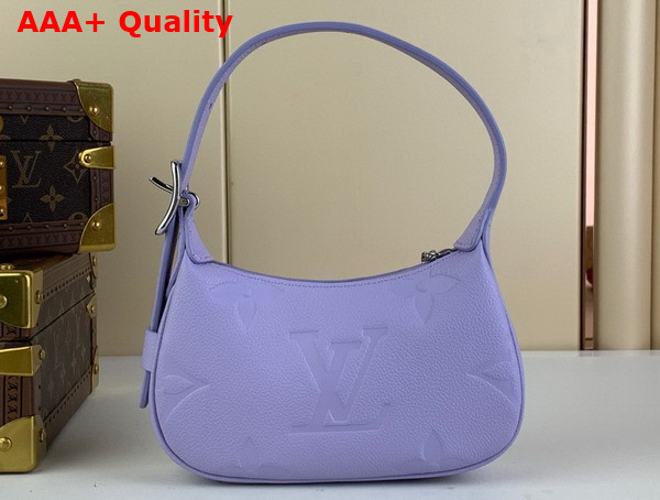 Louis Vuitton Mini Moon Bag Iris Purple Monogram Empreinte Leather M82426 Replica