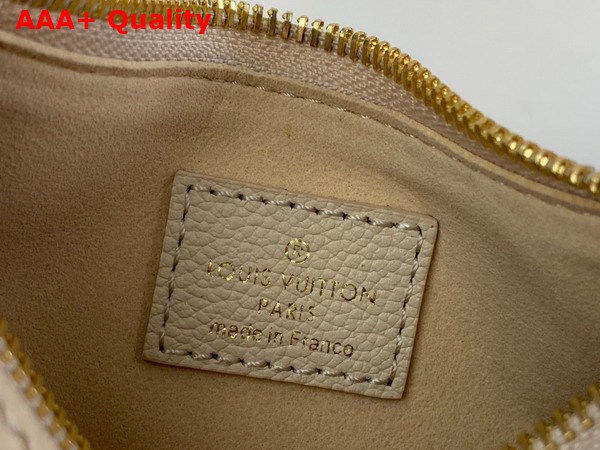 Louis Vuitton Mini Moon Bag in Cream Monogram Empreinte Leather M82519 Replica