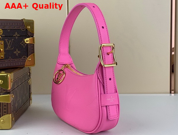 Louis Vuitton Mini Moon Bag in Lollipop Pink Monogram Empreinte Leather M82487 Replica