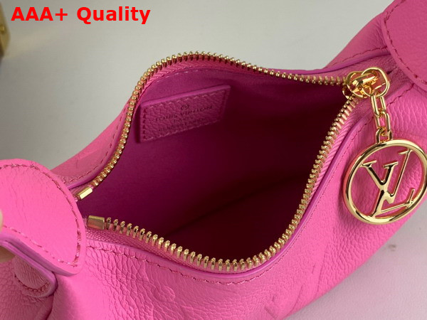 Louis Vuitton Mini Moon Bag in Lollipop Pink Monogram Empreinte Leather M82487 Replica