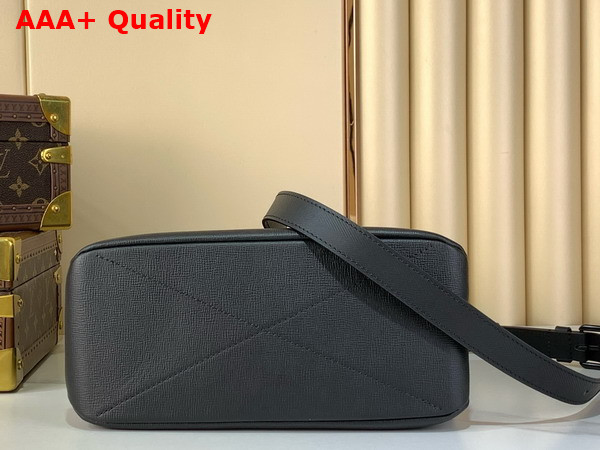 Louis Vuitton Mini Shopper Tote in Black Cowhide Leather Replica