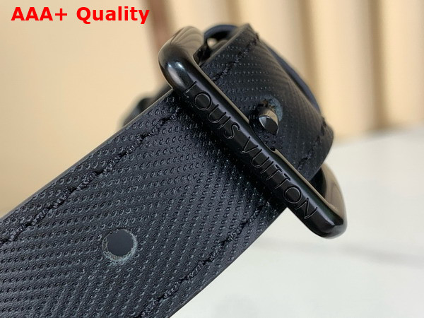 Louis Vuitton Mini Shopper Tote in Black Cowhide Leather Replica