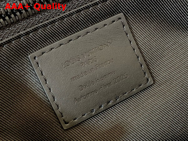 Louis Vuitton Mini Shopper Tote in Black Cowhide Leather Replica