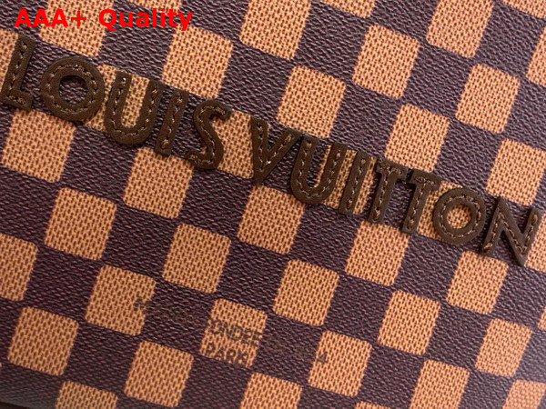 Louis Vuitton Mini Shopper Tote in Brown Damier Phriendship Coated Canvas N40810 Replica