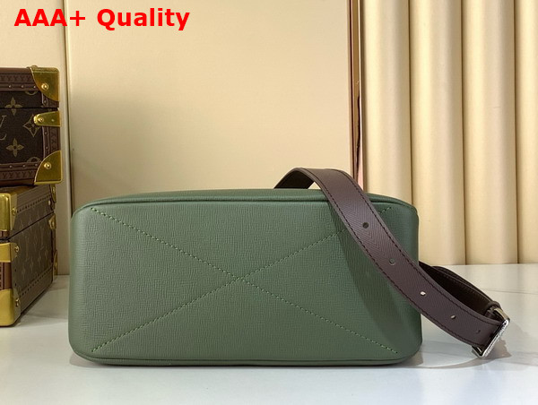 Louis Vuitton Mini Shopper Tote in Khaki Green Cowhide Leather M15238 Replica