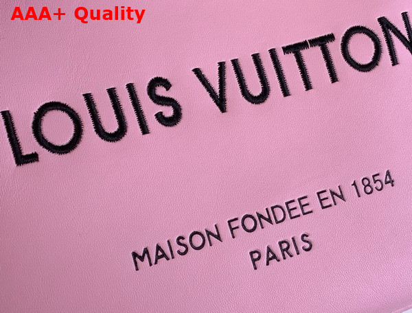 Louis Vuitton Mini Shopper Tote in Pink Cowhide Leather M15239 Replica