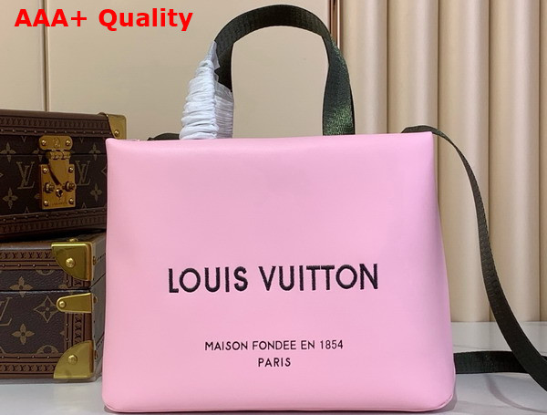 Louis Vuitton Mini Shopper Tote in Pink Cowhide Leather M15239 Replica