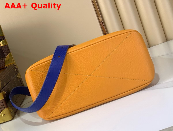 Louis Vuitton Mini Shopper Tote in Saffron Cowhide Leather M15237 Replica