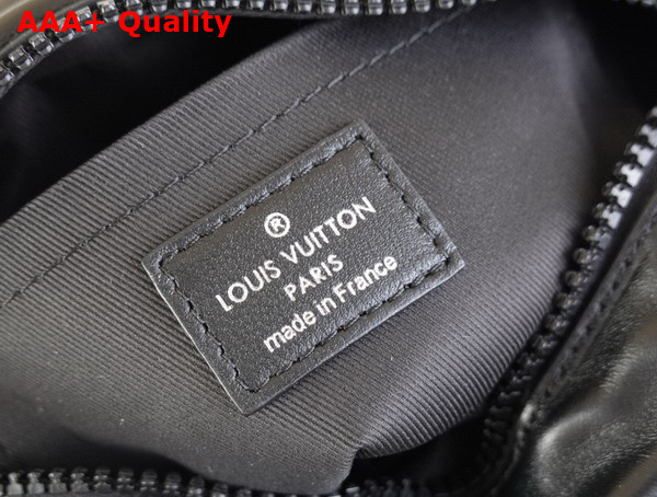 Louis Vuitton Mini Soft Trunk Black Puffy Damier Soft Calf Leather M81611 Replica
