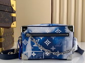 Louis Vuitton Mini Soft Trunk Monogram Bandana Leather M20557 Replica