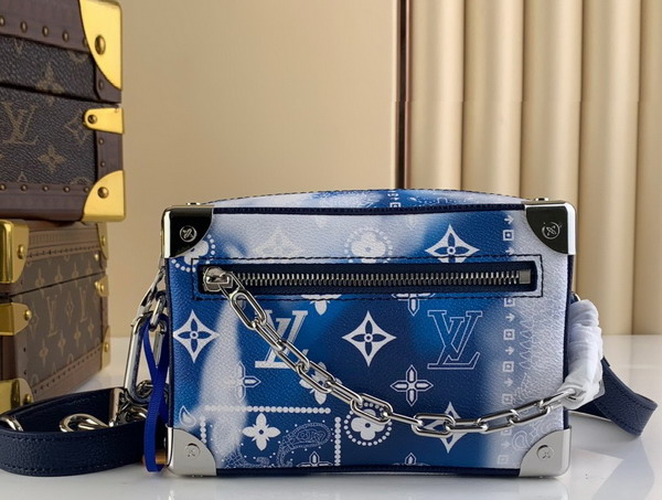 Louis Vuitton Mini Soft Trunk Monogram Bandana Leather M20557 Replica