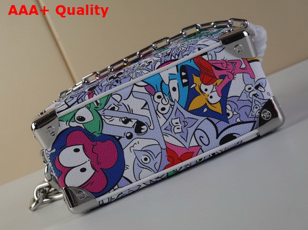 Louis Vuitton Mini Soft Trunk Multicolor Monogram Comics Coated Canvas M82008 Replica