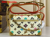 Louis Vuitton Mini Soft Trunk Vanilla Monogram Craggy Coated Canvas M25132 Replica