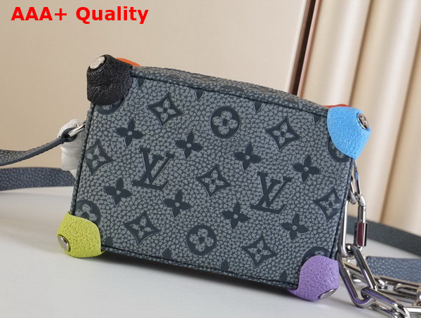 Louis Vuitton Mini Soft Trunk in Granite Gray Taurillon Monogram Leather Replica