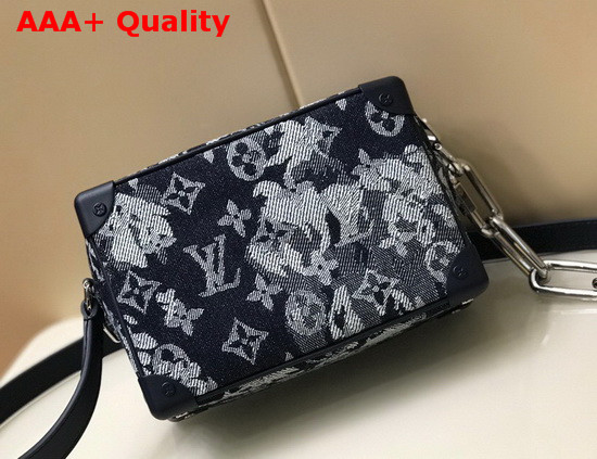 Louis Vuitton Mini Soft Trunk in Monogram Tapestry Canvas M80033 Replica