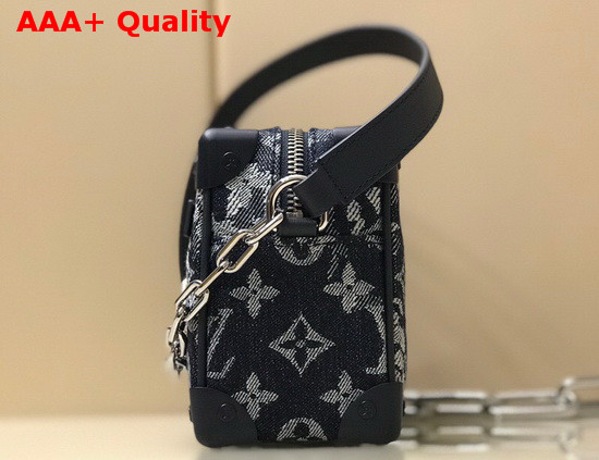 Louis Vuitton Mini Soft Trunk in Monogram Tapestry Canvas M80033 Replica