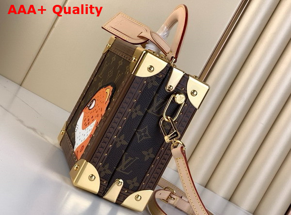 Louis Vuitton Mini Square Trunk Leopard Monogram M11210 Replica