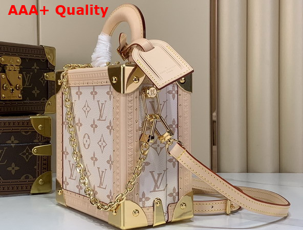 Louis Vuitton Mini Square Trunk in Monogram Dune Coated Canvas M28676 Replica