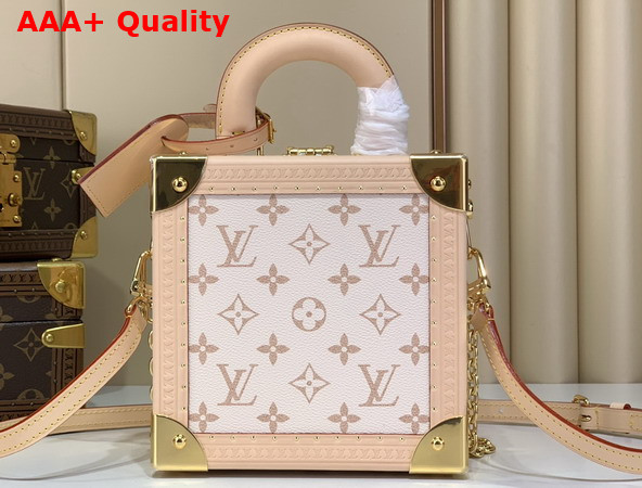 Louis Vuitton Mini Square Trunk in Monogram Dune Coated Canvas M28676 Replica