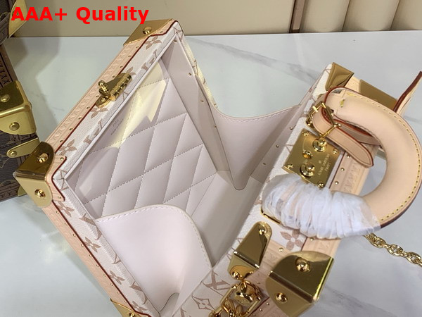 Louis Vuitton Mini Square Trunk in Monogram Dune Coated Canvas M28676 Replica
